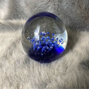 Vintage Glass Paperweight